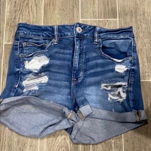 American eagle jean shorts